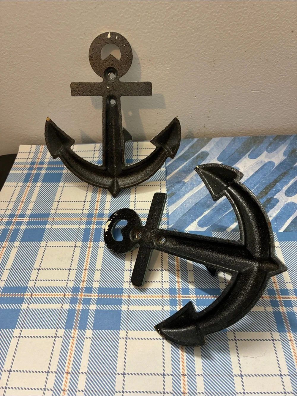Decorative Anchor Wall Hook Set